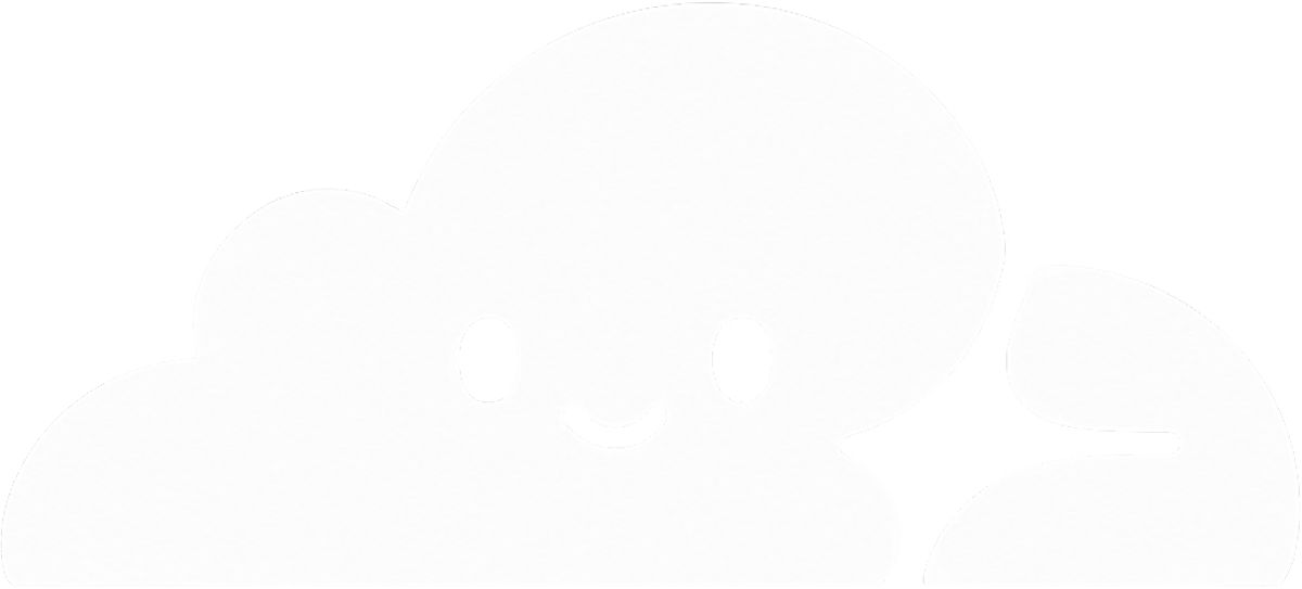 CLOUD smiling cloud logo